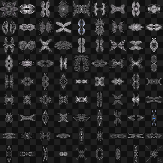Frag quad wingset asset bundle / 113 loops