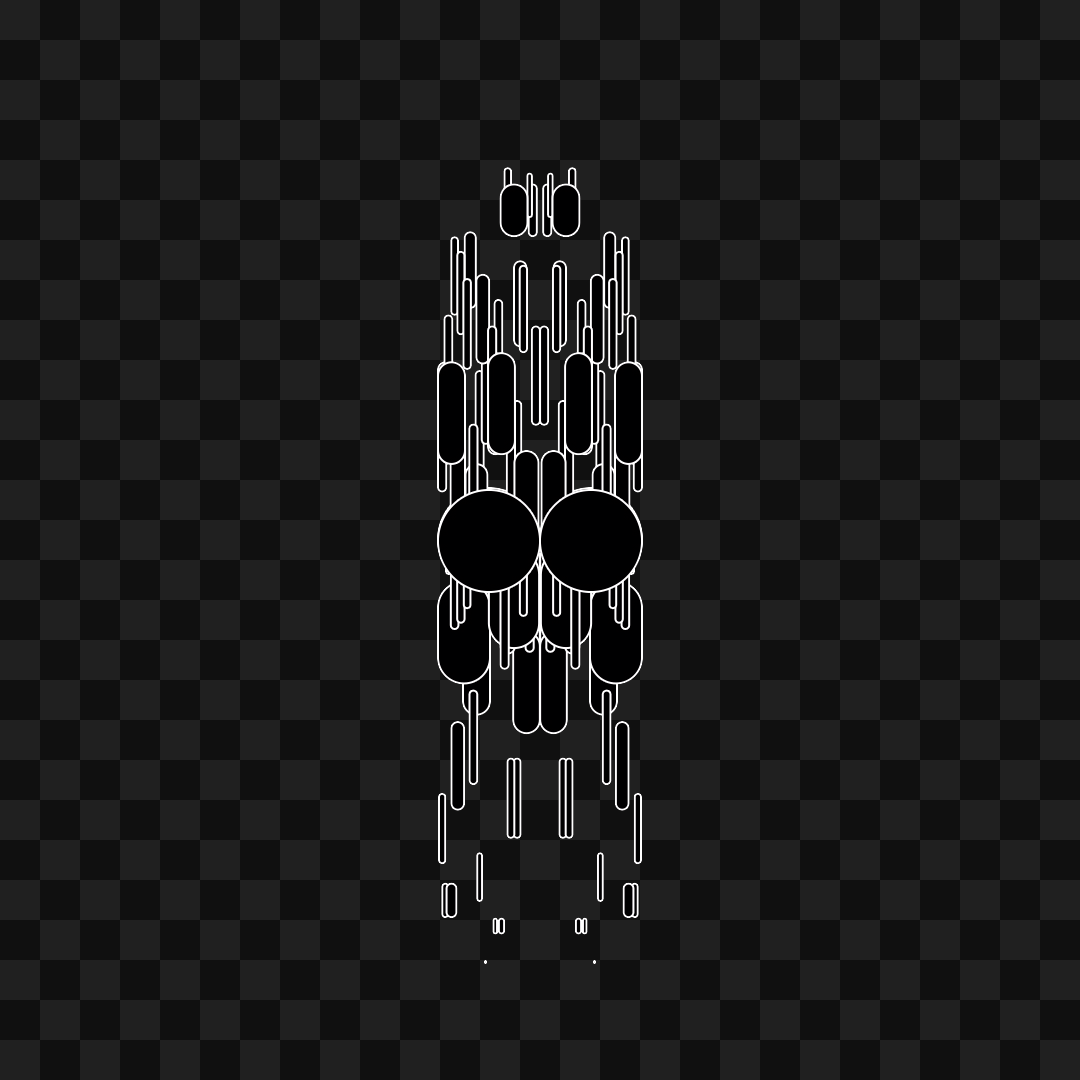 Alpha frag quad wingset asset pack / 11 loops