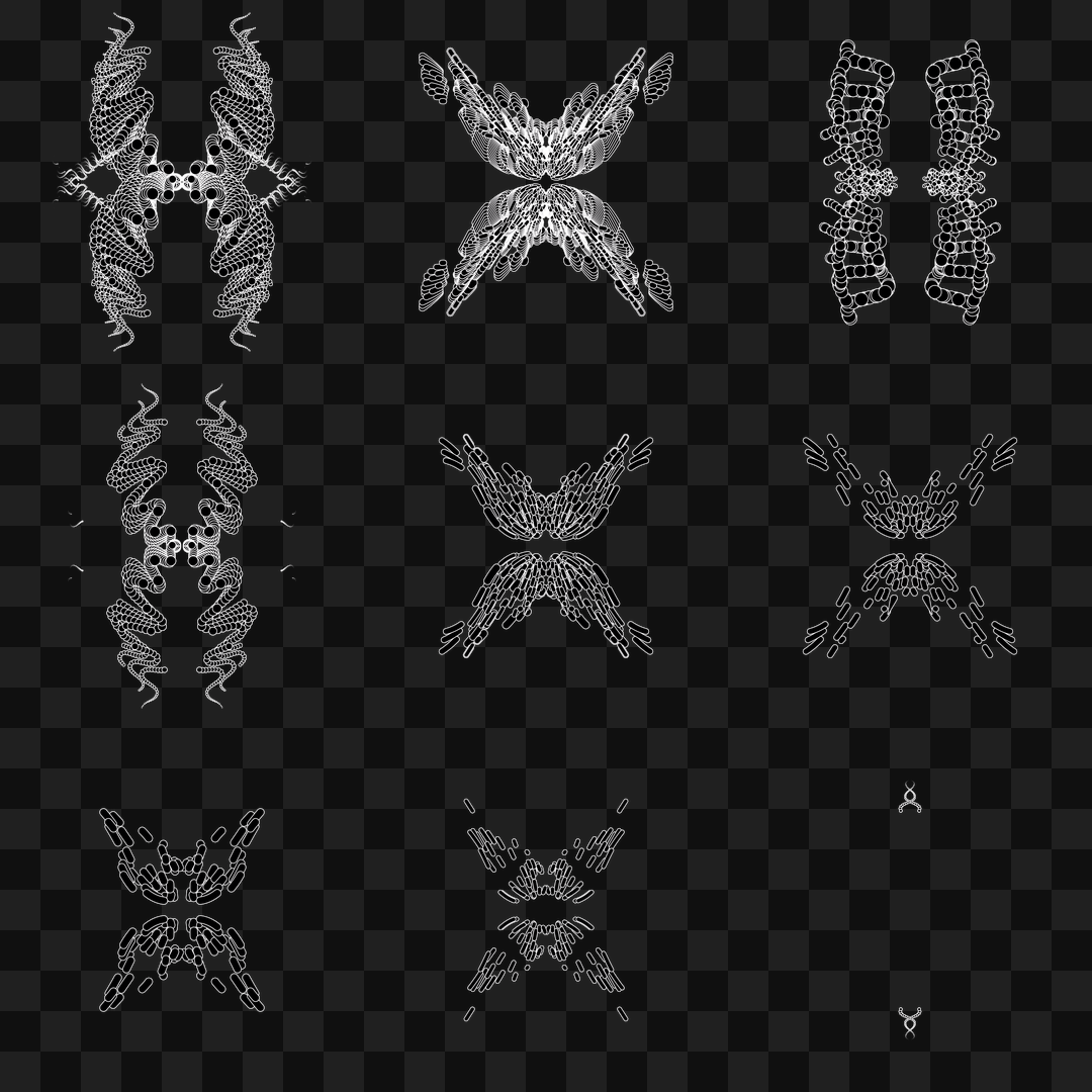 Epsilon frag quad wingset asset pack / 9 loops