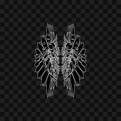 Gamma frag quad wingset asset pack / 8 loops