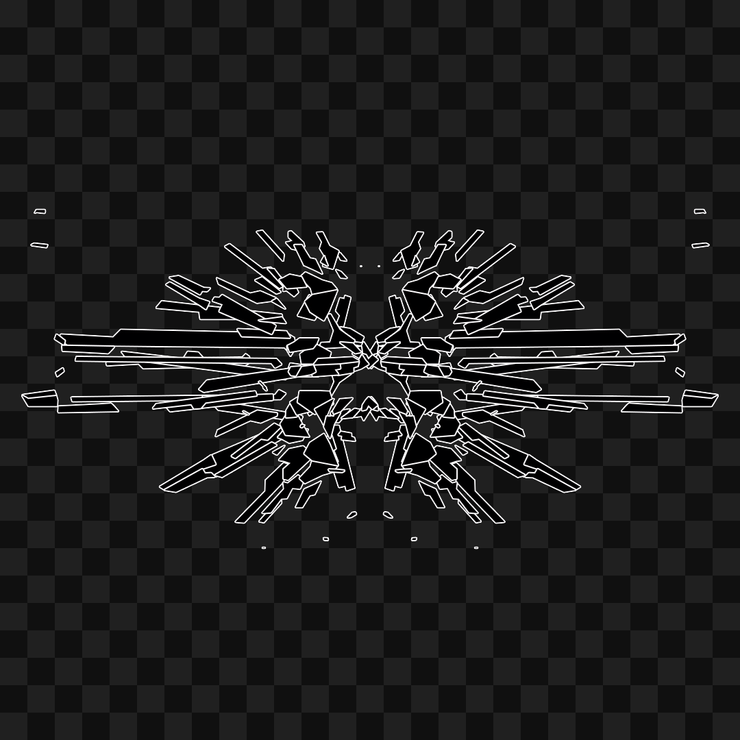 Gamma frag quad wingset asset pack / 8 loops
