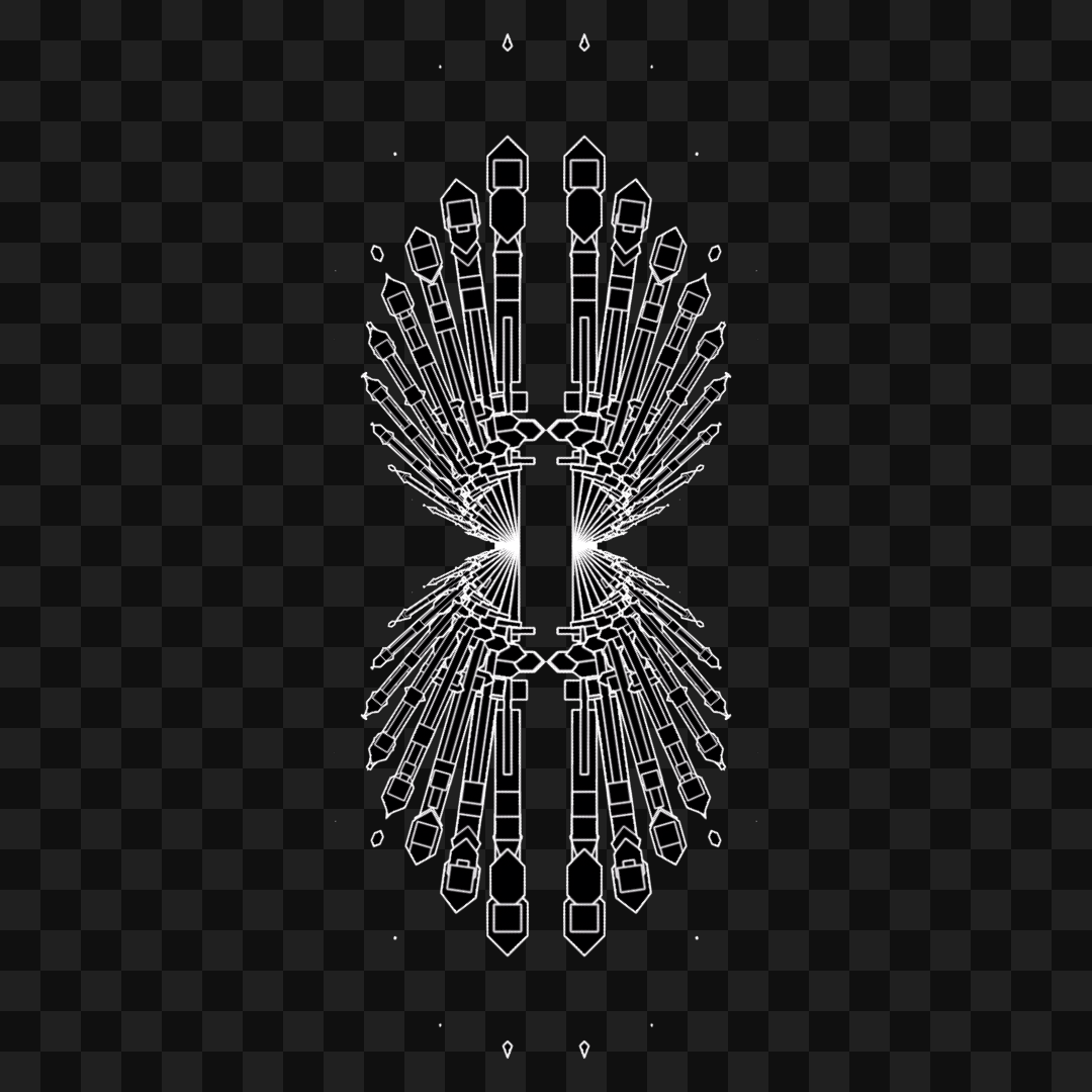 Iota frag quad wingset asset pack / 9 loops