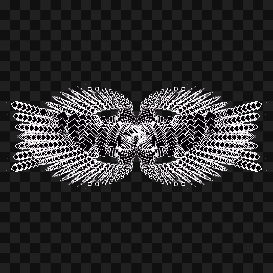Iota frag quad wingset asset pack / 9 loops