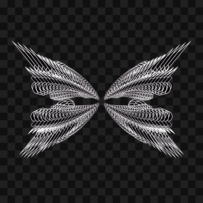 Iota frag quad wingset asset pack / 9 loops