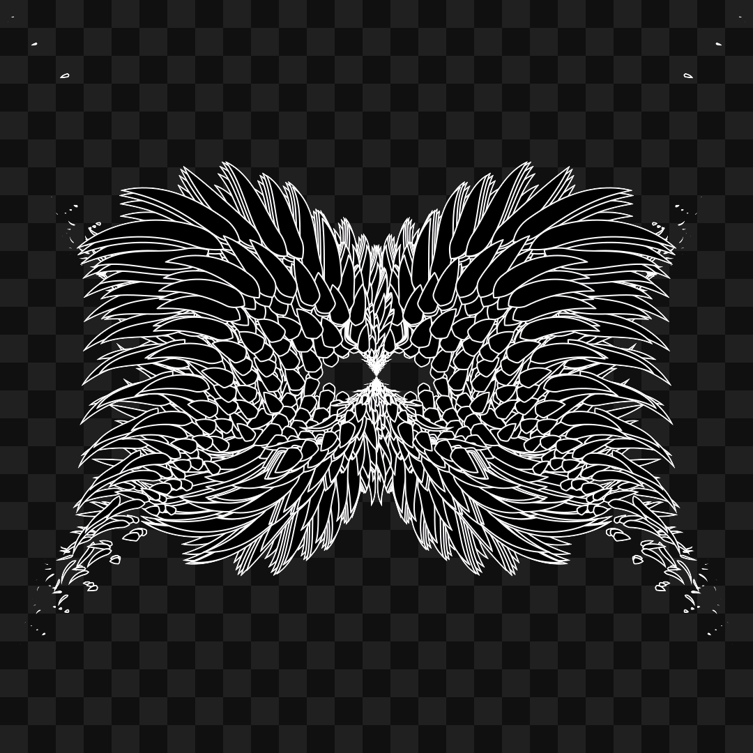 Iota frag quad wingset asset pack / 9 loops