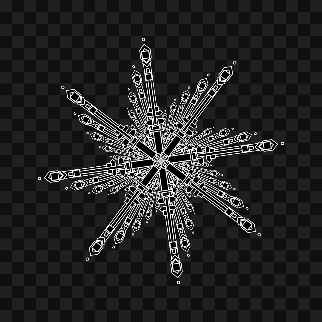 Wheel star wingset asset pack / 10 loops
