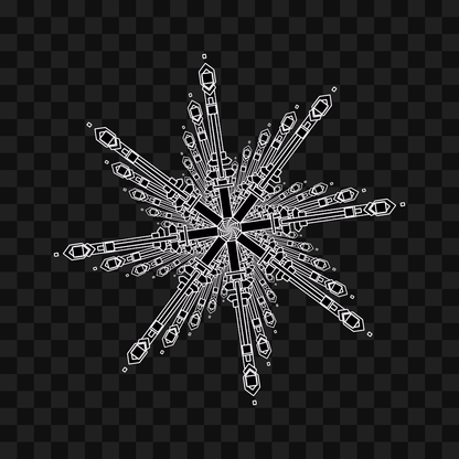 Wheel star wingset asset pack / 10 loops