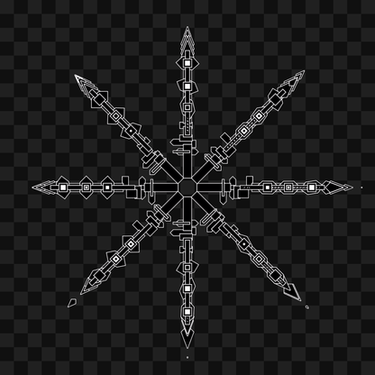 Wheel star wingset asset pack / 10 loops