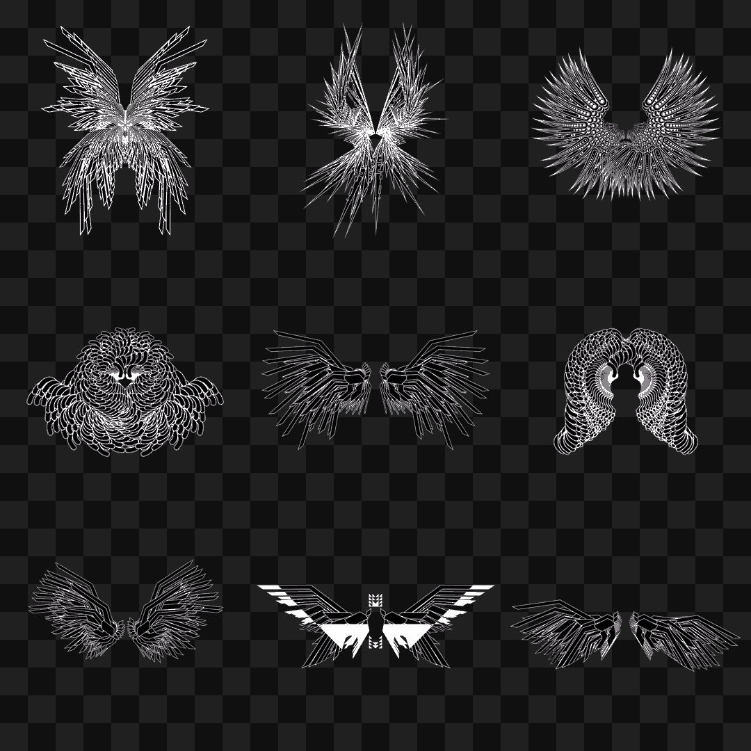 Epsilon sym wingset asset pack / 10 loops