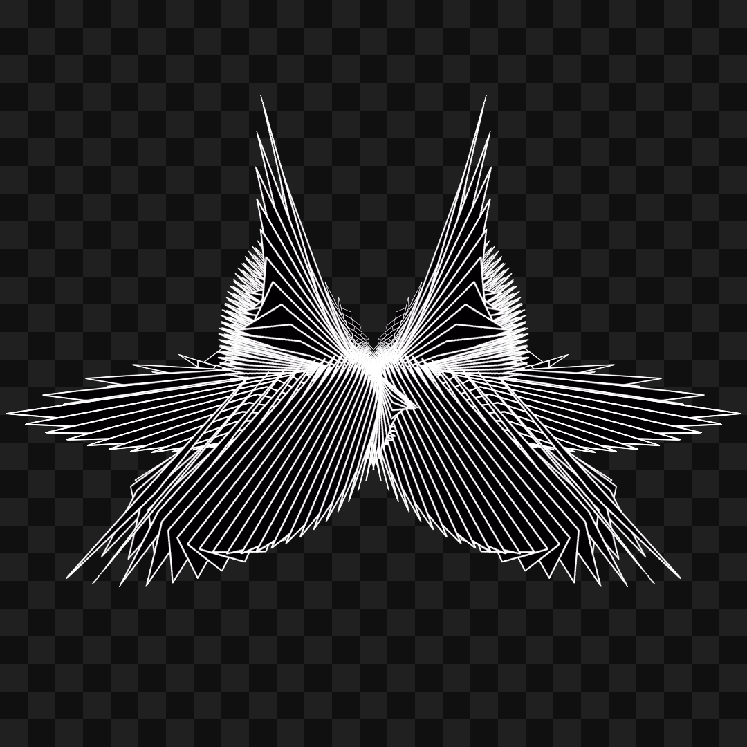 Gamma sym wingset asset pack / 11 loops