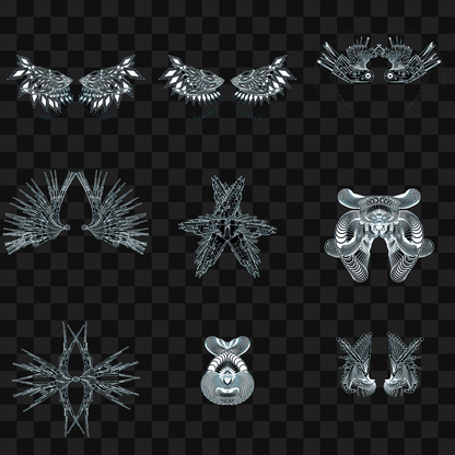 Iota sym wingset asset pack / 10 loops