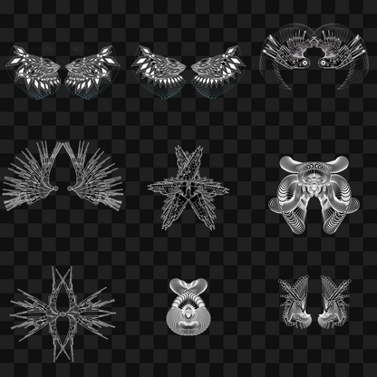 Iota sym wingset asset pack / 10 loops