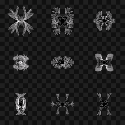 Tube sym wingset asset pack / 10 loops