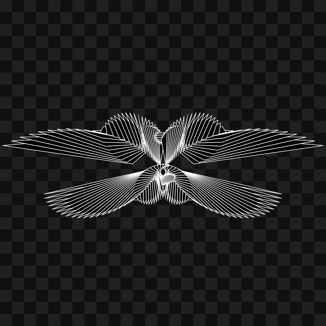 Alpha sym warp wingset asset pack / 13 loops
