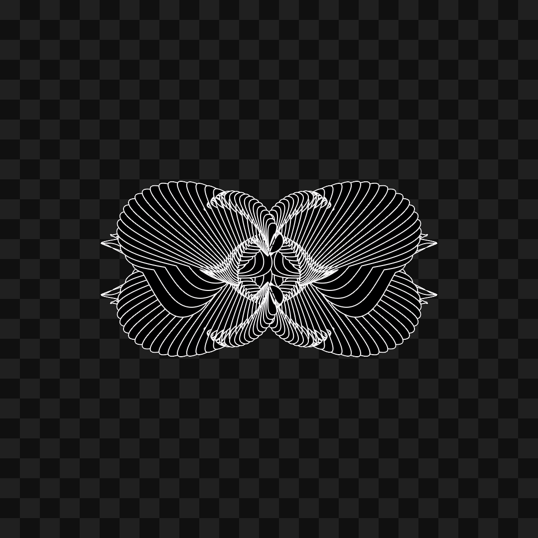 Alpha sym warp wingset asset pack / 13 loops