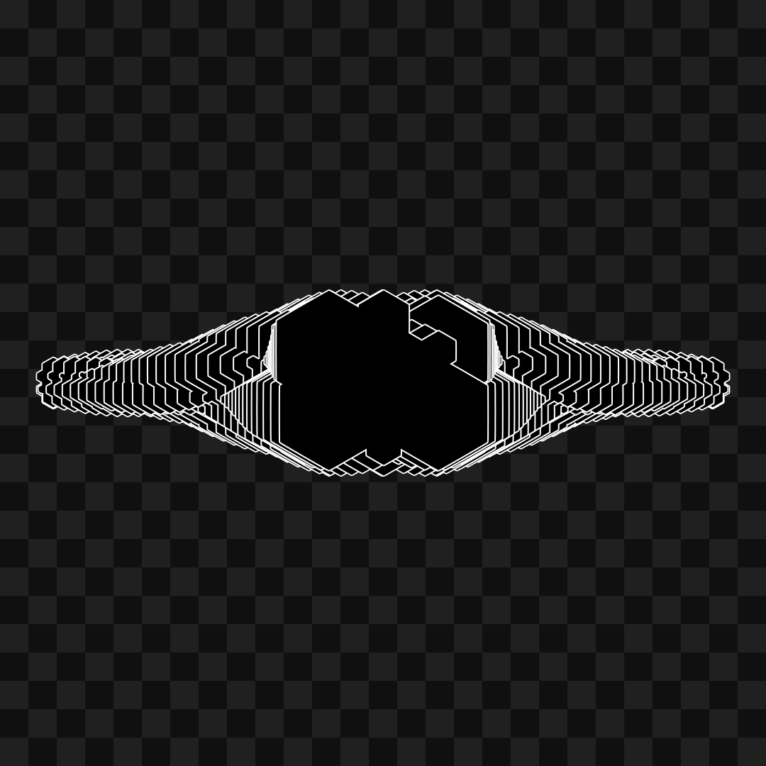 Alpha sym warp wingset asset pack / 13 loops