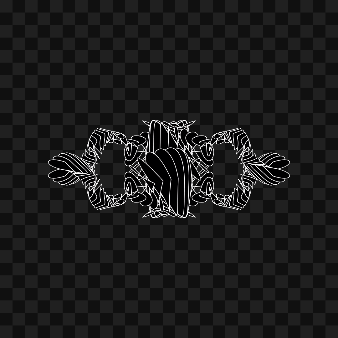 Alpha sym warp wingset asset pack / 13 loops