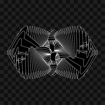 Alpha sym warp wingset asset pack / 13 loops
