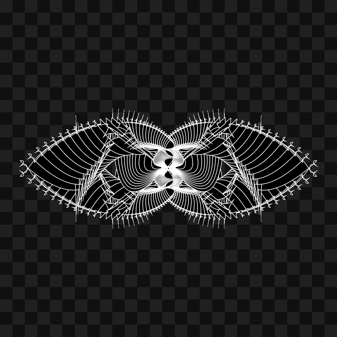 Alpha sym warp wingset asset pack / 13 loops