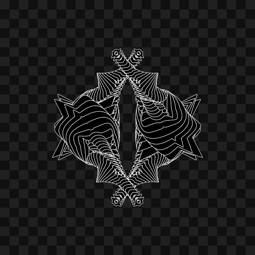 Beta sym warp wingset asset pack / 9 loops