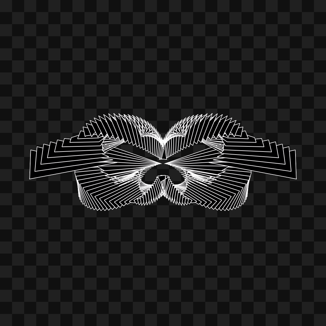 Beta sym warp wingset asset pack / 9 loops