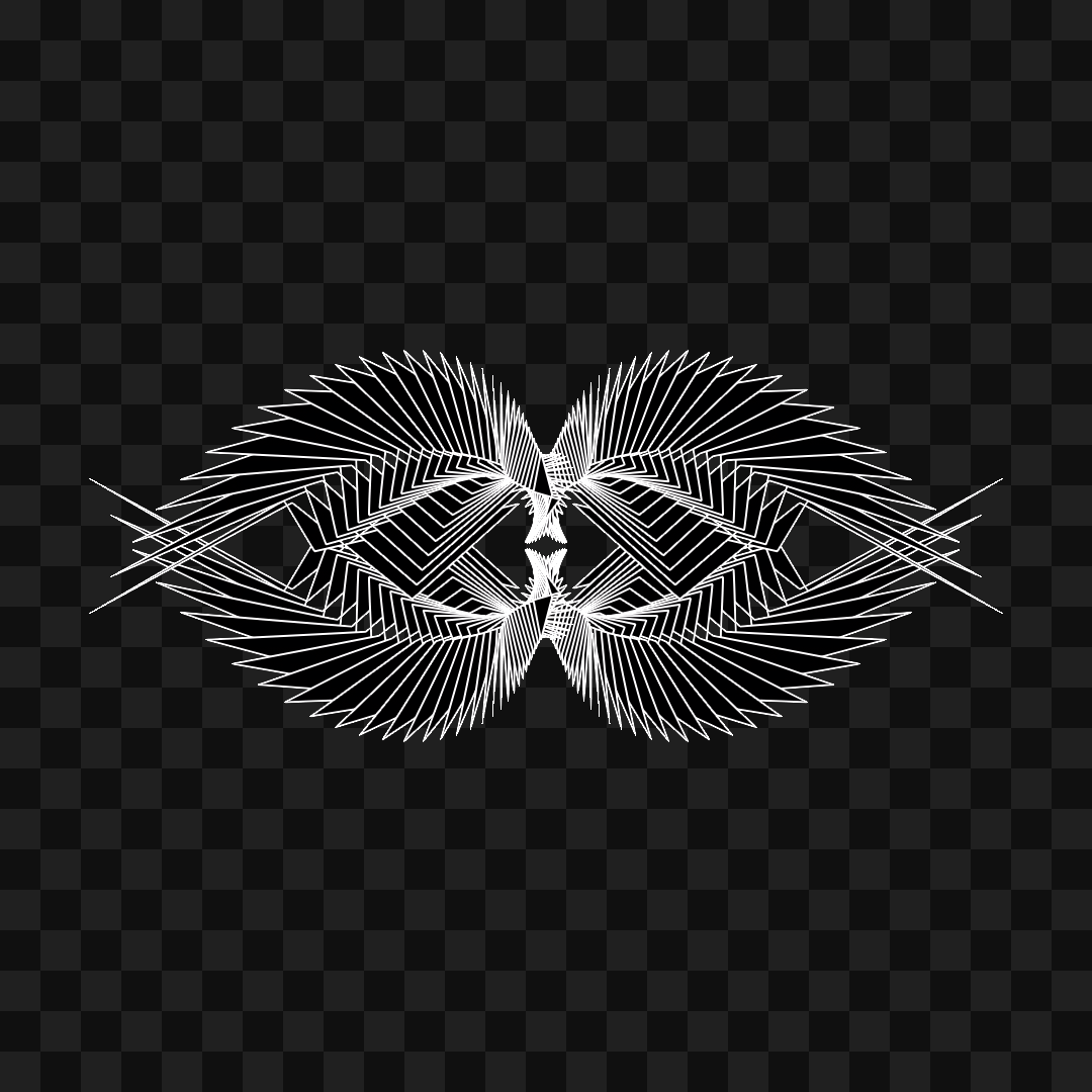 Beta sym warp wingset asset pack / 9 loops