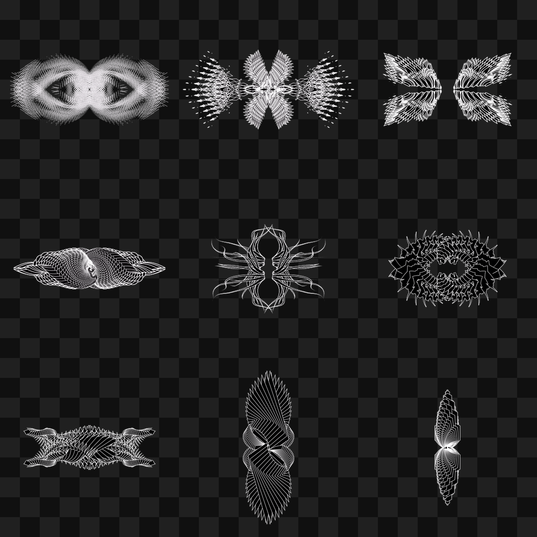 Xi sym wingset asset pack / 10 loops